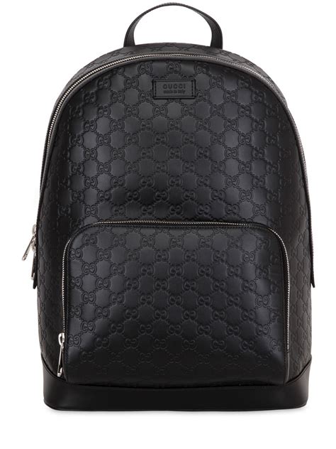 gucci men bagpack|Gucci leather backpacks for men.